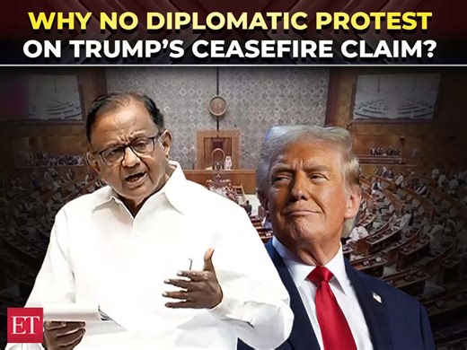 No ‘Ab ki baar Trump sarkar’: Chidambaram mocks PM Modi on US Pres ceasefire claims