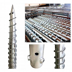 [Hot Item] Ground Screws Mounting Plate for Salar Lighting/Solar Ground