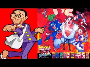 Marvel Super Heroes vs Street Fighter - Norimaro playthrough Japan arcade