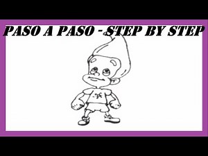 Como dibujar a Jimmy Neutrón paso a paso l How to draw Jimmy Neutron step by step