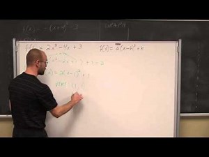 College Algebra Section 4.3 Quadratic Functions
