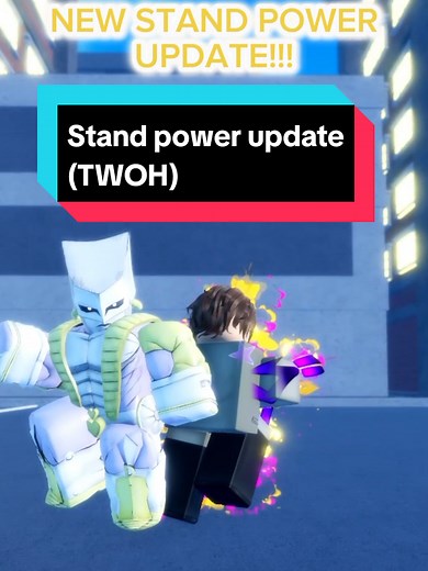 Nuevo Update en Stand Power para Roblox