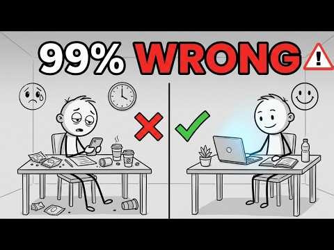 The Perfect Daily Routine For Students ( 99% Are Doing This Wrong )