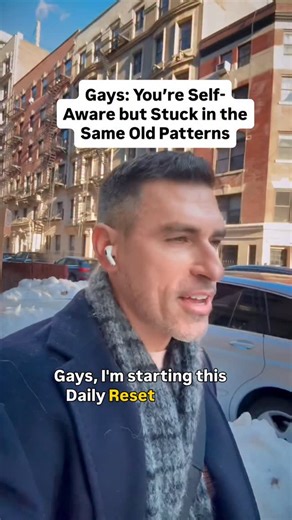 Brian Spitulnik | LMSW | Insight is powerful. But without practice, it stays just kind of nice in theory. The Gayfully Daily Reset is about turning awareness into... | Instagram