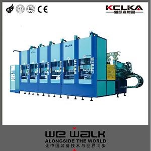 [Hot Item] New Brand Auto Injection EVA Molding Shoe Injection Sandal Slipper Machine