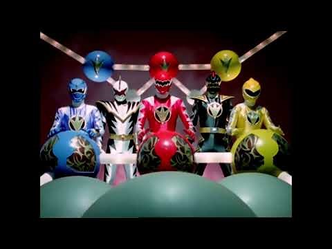 Power Rangers Dino Thunder All Zords and Megazords First Time Fights