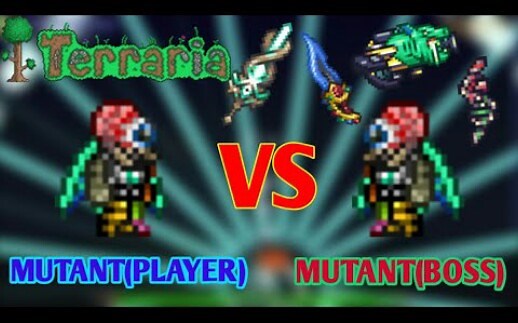 ［Terraria］Mutant(玩家) vs Mutant(Boss) - Fargo's Mod
