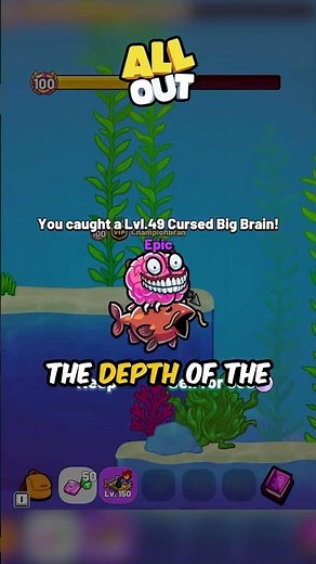 The DEPTHS Update on Fishermon! #allout #gaming