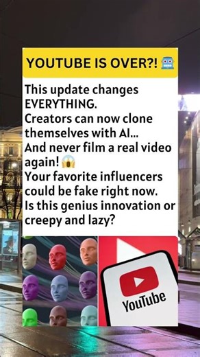 YouTube's New AI Update: Creators Can Now Clone Themselves! 🤖📹