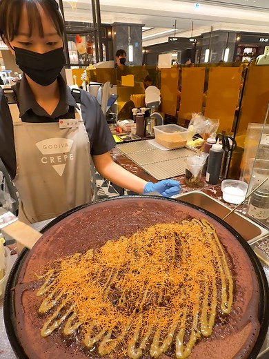 두바이 초콜릿 크레페 레시피: 초코 농도 치사량!
