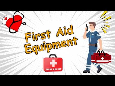 First Aid Equipment | Learn First Aid Vocabulary with Examples | English for Health & Safety | vocab