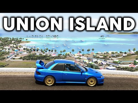 This NEW Freeroam Map For Assetto Corsa is BEAUTIFUL!!