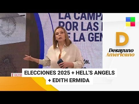 Elecciones 2025 + Hell's Angels + Edith Ermida #DesayunoAmericano | Programa completo (20/10/25)