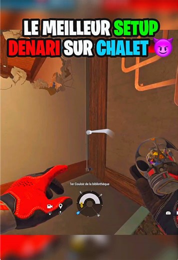 Le Meilleur SETUP DENARI sur Chalet #r6 #r6xrepost #rainbowsixsiege #r6siege