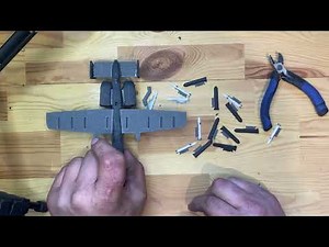 A-10 Warthog 3D Model Assembly Instructions
