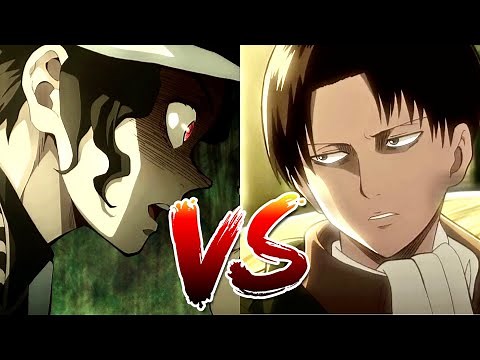 鬼舞辻無惨vsリヴァイ兵長【鬼滅の刃】【進撃の巨人】【リヴァイ】【呪術廻戦】【進撃の巨人】