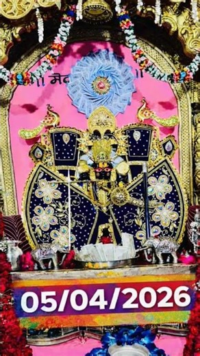 आज के दिव्य दर्शन 🙏 श्री सांवरिया सेठ जी | 05/04/2026 दर्शन 🌸 #shorts #darshan