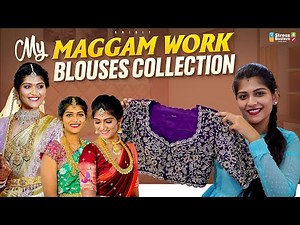 My Maggam Work Blouse Collection | Stunning Traditional Designs | AniHit