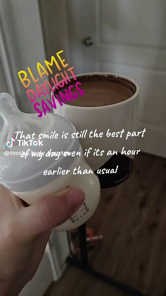 Chaos ensues as daylight savings wreaks havoc on baby sleep schedules across the country! Anyone else wake up confused that their baby is up earlier than usual? But that moment I walk into my daughter's room and she stops crying and gives me a huge smile makes my grumpy ass so happy. I am not a morning person, and probably never will be, but those morning hugs and cuddles are always worth getting out of bed for. Wishing you and your family an easy schedule adjustment this daylight savings! #hous