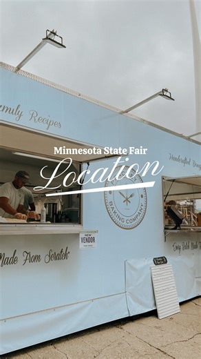 10K views · 92 reactions | We’re slingin’ doughnuts in Minnesota today & the next 11 days!!! You can find us in front of the Eco Experience Progress Center, close to the big Ferris wheel ✨ | Peachey's Baking Co | Facebook