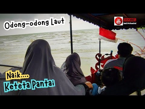 Naik Odong² Laut (KERETA PANTAI)‼️ Murah Meriah untuk Keluarga