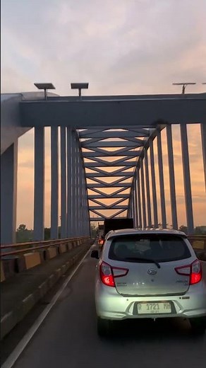 view from the bridge after work in Java