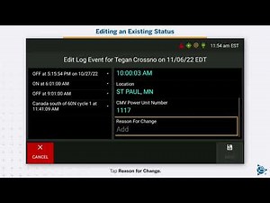 Editing an Existing Status