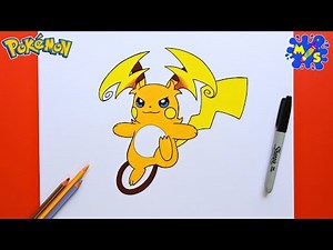 How to Draw Mega Raichu Y | Pokemon Drawing Tutorial