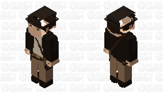 🪙🪙 Indiana Jones🪙🪙 🪙🪙 [and the lost ark]🪙 Minecraft Skin