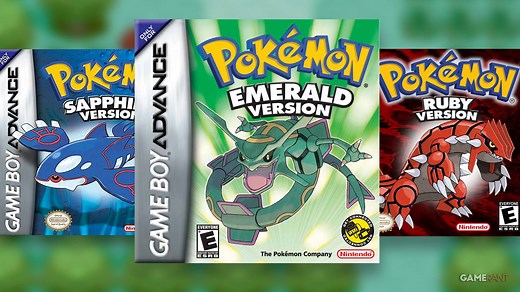 Pokemon Ruby, Sapphire & Emerald Comparison