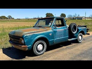Blowing Out The Cobwebs... Barn Find 1967 Chevy C10 Stepside