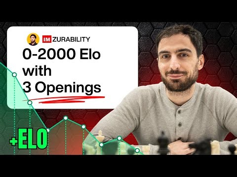 Rapid Rating Climb with 3 Chess Openings