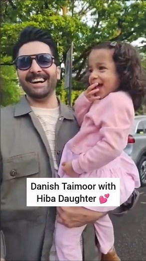 Danish Taimoor with hiba bukhari Daughter 💕| humrahi episode 11 & 12 #humrahidrama rehmat episode 33