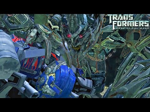 Megatron Kills Warpath and Fights Optimus Prime - Transformers Dark of The Moon Game