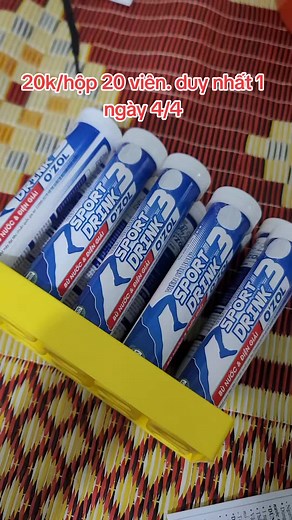 Sale 4.4 sủi Sport Drink chỉ còn 20k ae ơi #viensuithethao #sportdrink5 #sportdrink4 #sportdrink3 #bongda #dammesport