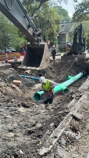 Here's a closer look at the work underway to repair a major Uptown water main
