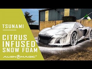 Alien Magic Car Care | Tsunami Citrus Infused Snow Foam Mclaren 650s