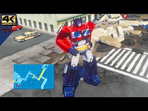 Transformers: Devastation (2015) - PC Gameplay 4k 2160p / Win 10