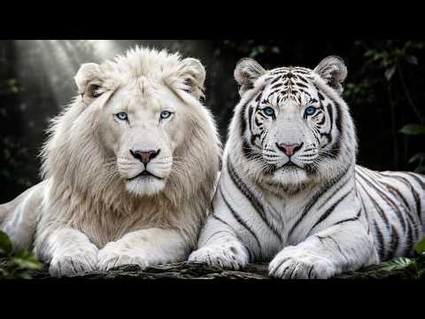 White Lions & White Tigers Explained | Albino or Leucism?