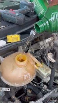 Stop using water in your car's radiator! Check out this tip!