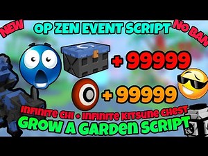[NEW ☯️🦊] Infinite Kitsune Chest + Infinite Chi | Auto Zen Event Script | Grow a Garden Script 2025