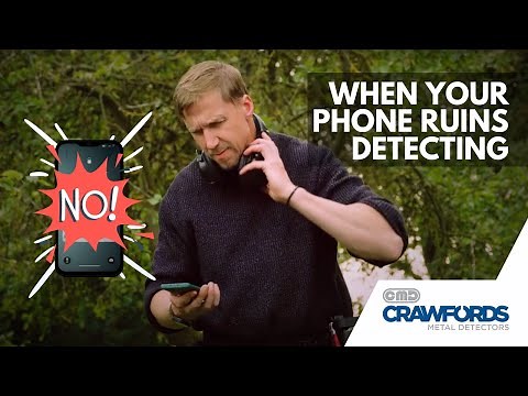 How to Stop your Phone Interfering with your Metal Detector - Simple Solution!