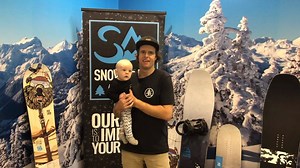 Last week we posted a video with a 6 month old learning how to snowboard that gained a lot of attraction. The one question everyone seemed to have was where could they get their own baby snowboard setup? In this quick video we show you how you can make your own snowboard and get your baby shredding, without breaking the bank. Enjoy! | Snowboard Addiction