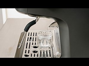Dualit Barista School - How to use the Hot Water Tap on the Espressivo Pro Coffee Machine