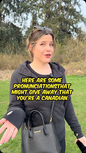 Abooooooooot Canadian pronunciations 🇨🇦🇺🇸 Do you hear me say “about” or “aboot”? #english | Improveyourenglishwithevelyn