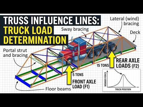 Influence Lines for Trusses | Trusses under moving loads