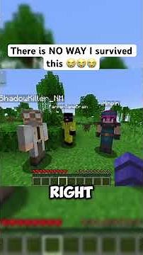 Finally... a manhunt with NO SCRIPT! 😭😭😭#minecraft #gaming