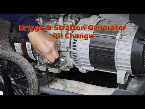 How To Change The Oil On A Briggs & Stratton Generator