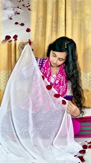 kacha fuler dress part-1 #viral #fypシ゚viral #fulerdress #outfit #tik_tok #viralsaree #fashiontiktok #tiktokviral