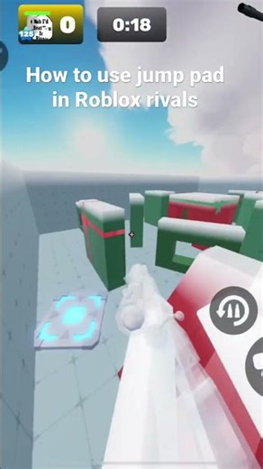How to use the jump pad in rivals #rivals #hello #nothingimposibleinthisworld #youcandoit